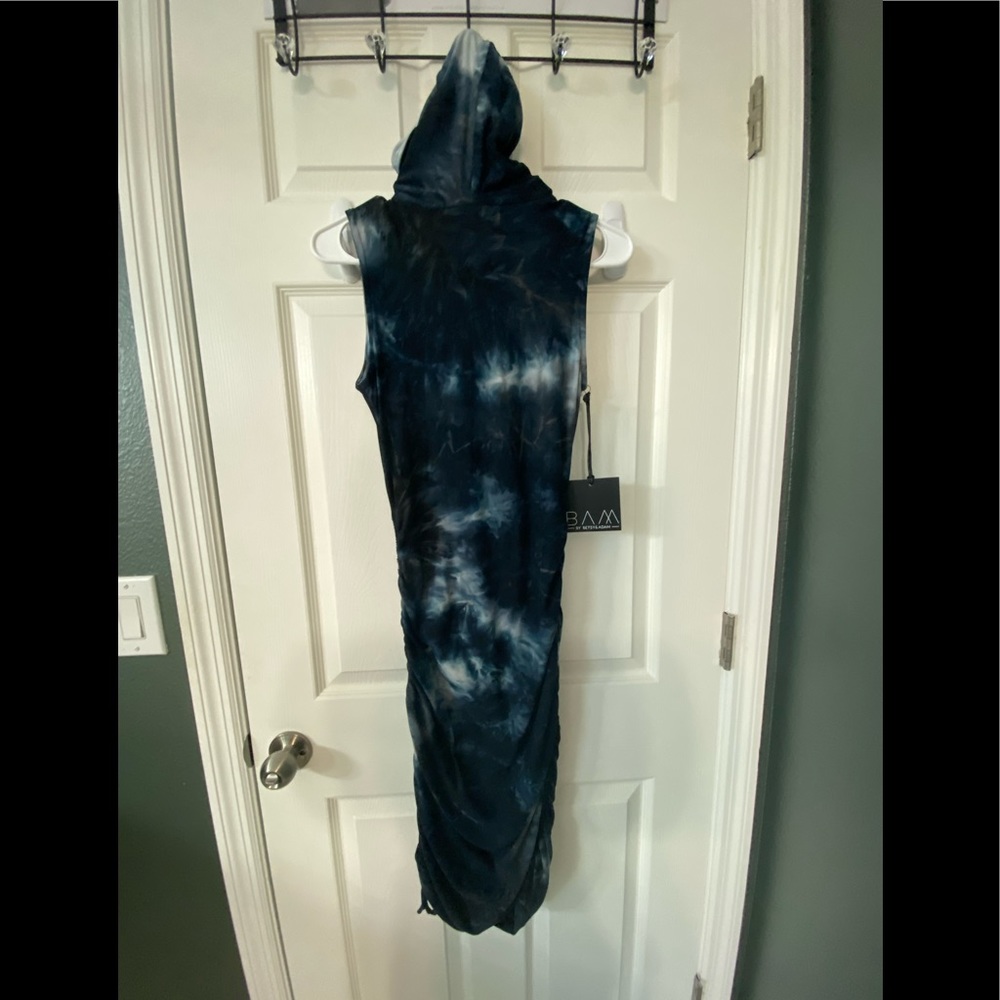 Tie-die, masked dress